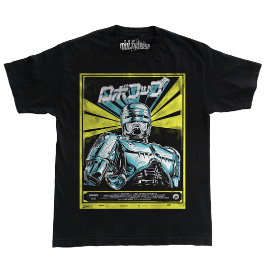 Robocop Yellow VHS T Shirt