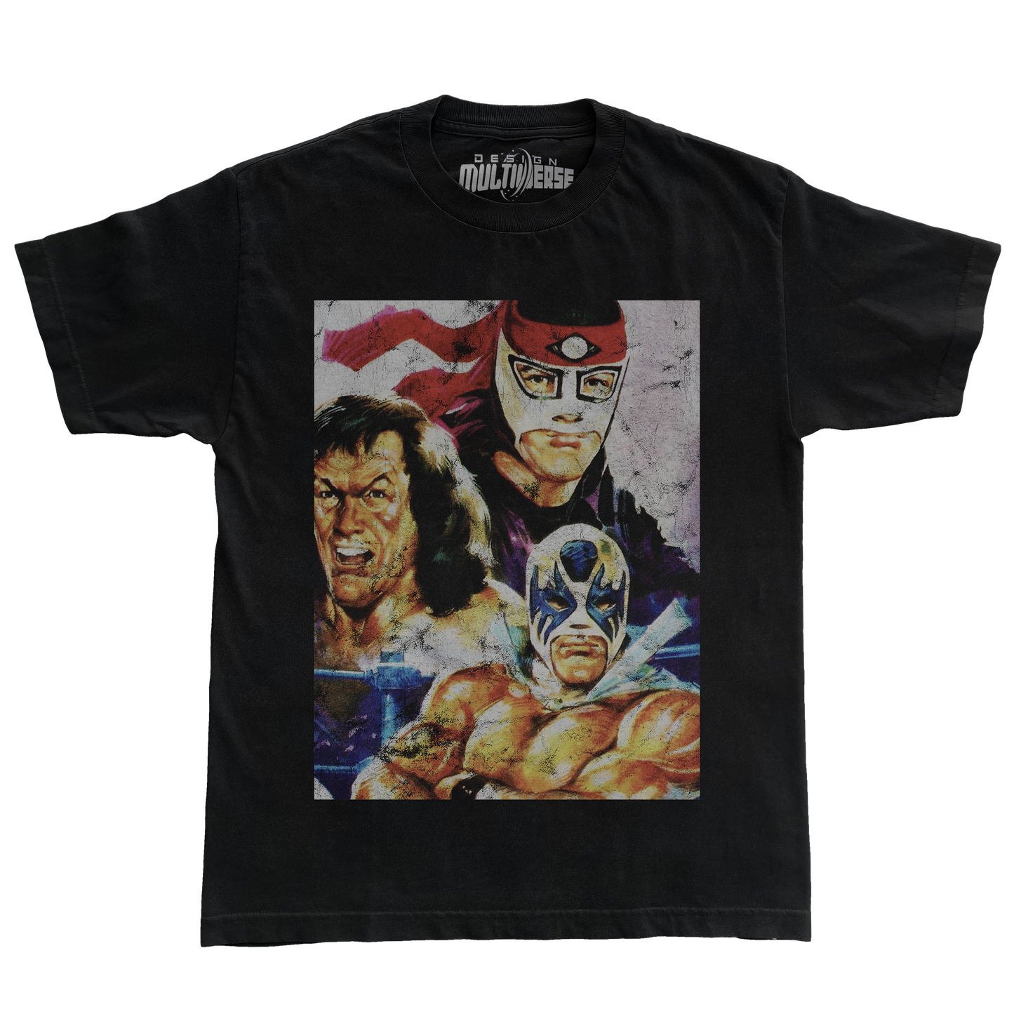 Lucha Libre Perro Aguayo Atlantis Octagon T Shirt