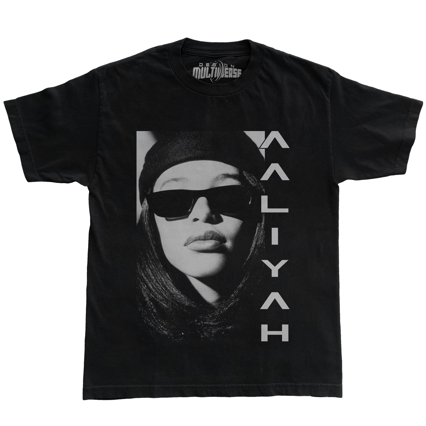 Aaliyah B&W T Shirt