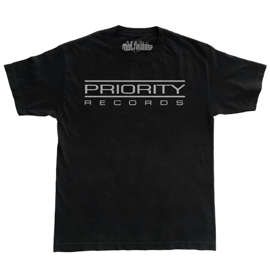 Priority Records Logo T Shirt