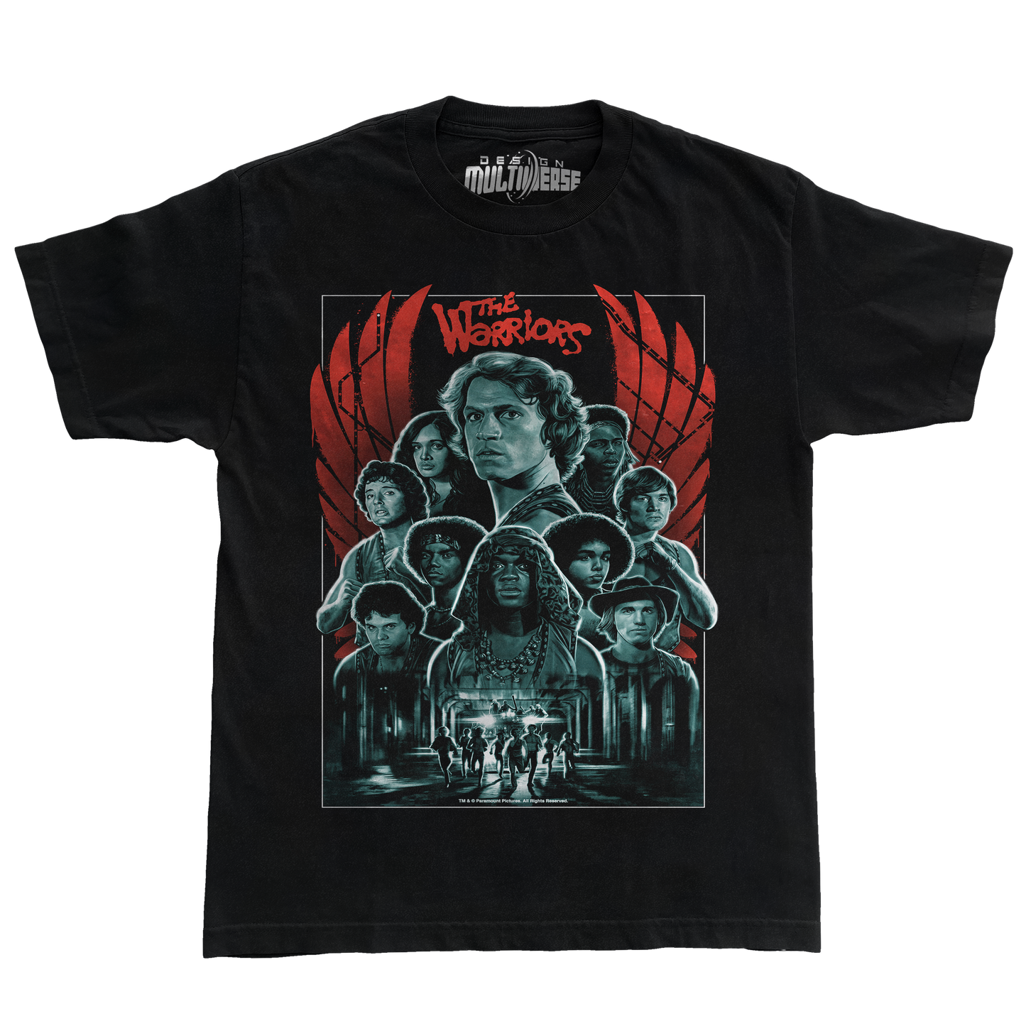 The Warriors Movie Wings T Shirt